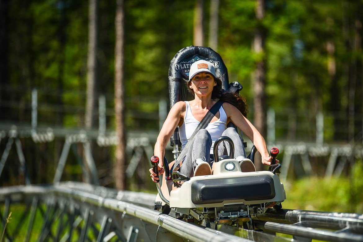 The Flathead Alpine Coaster, open year round